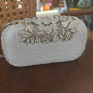 Rhinestone Clutch shoulder Bag